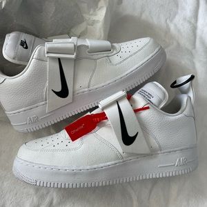 Air Force 1 Utility “white Black” size 12. Never worn.